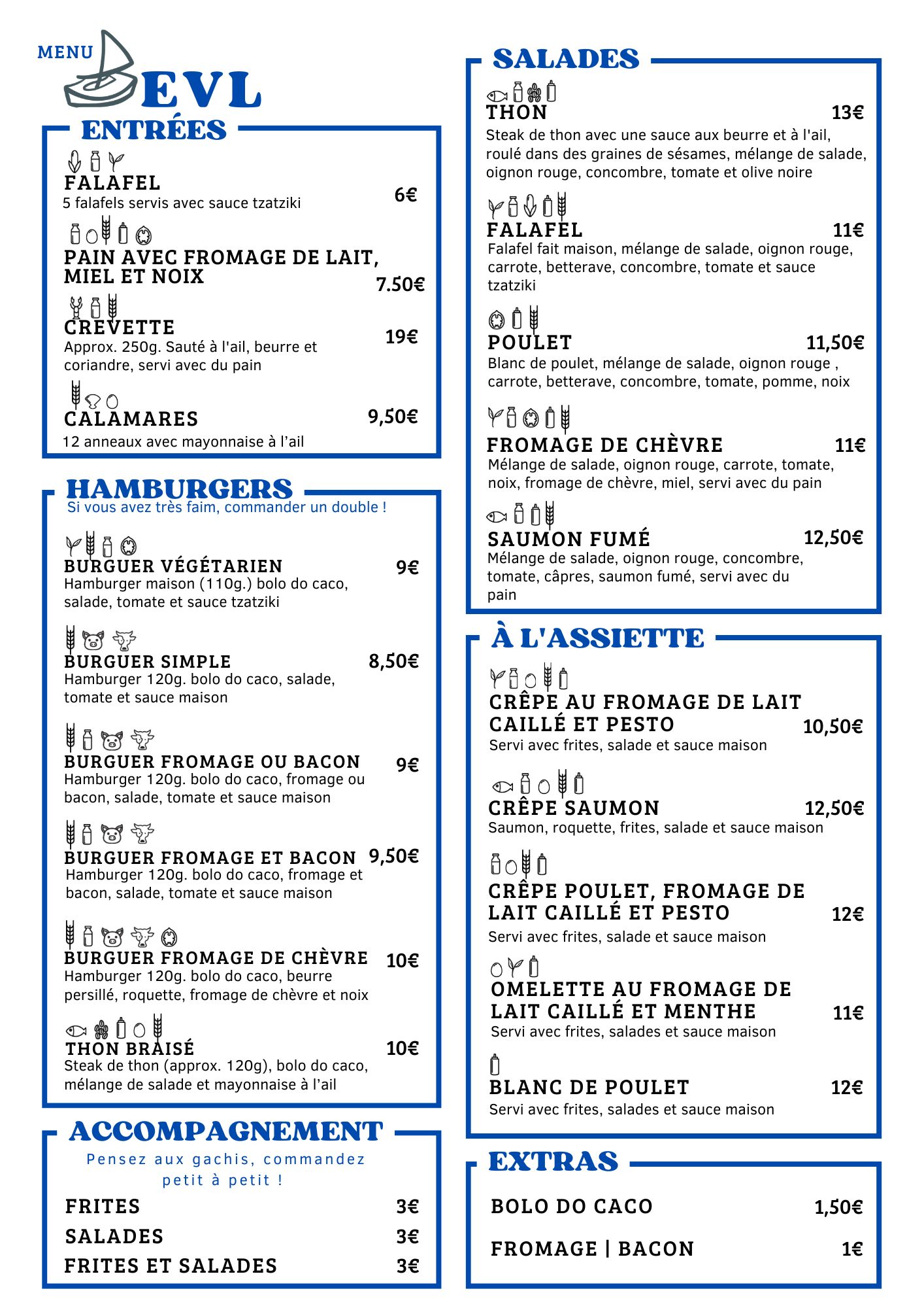 Menu EVL FR 2026